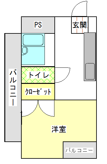 5階角部屋空室です